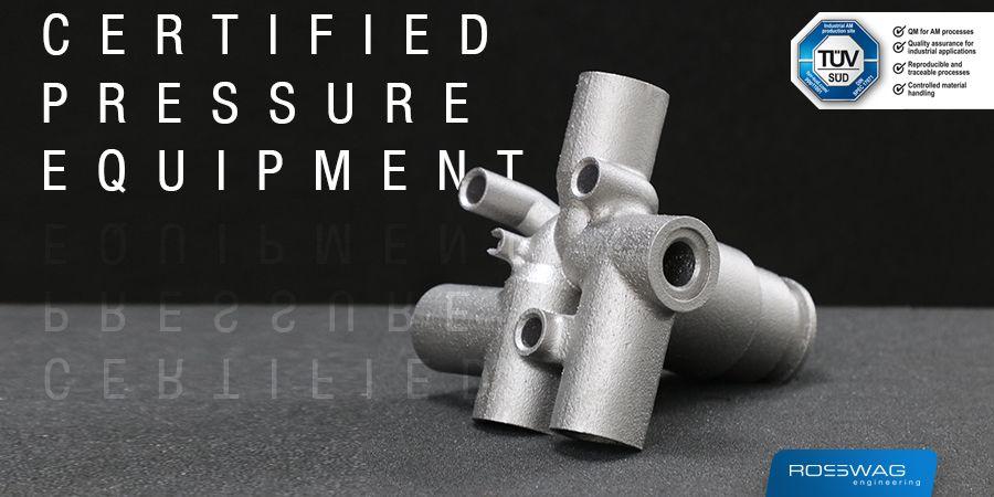 Certified pressure equipment