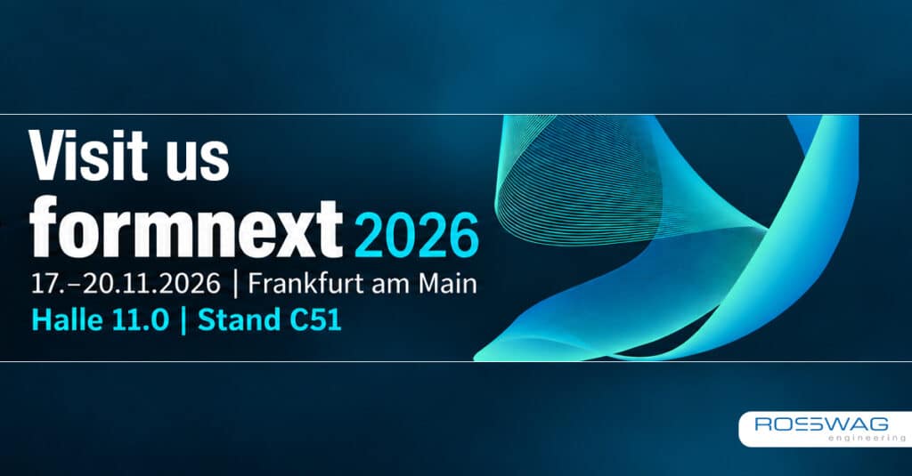 Formnext 2026 News Rosswag Engineering Metall 3d-Druck